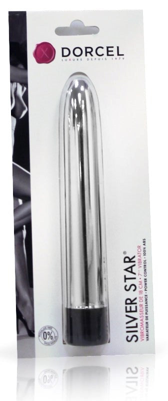 Marc Dorcel Toys Luxury Collection Silver Star Vibrator Premium ABS - - Bullet Vibrators