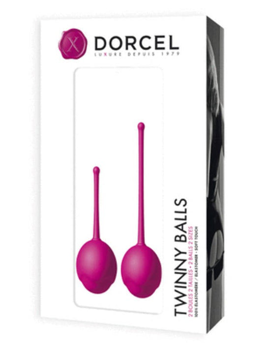 Marc Dorcel Toys Luxury Collection Twinny Balls Kegel Exercisers - - Love Eggs and Kegel Exercisers