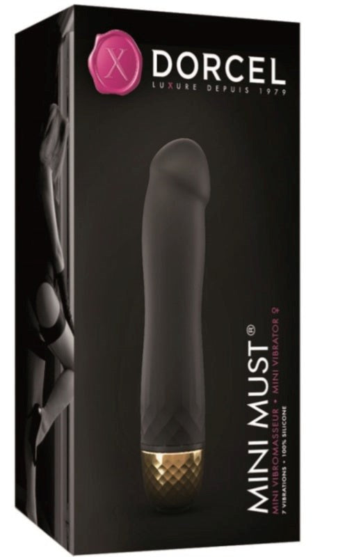 Marc Dorcel Toys Mini Must Compact Vibrator with 7 Patterns - - Mini & Slim Vibrators