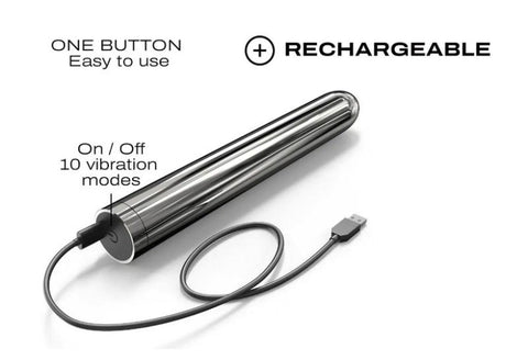 Marc Dorcel Toys Silver Star 2.0 Rechargeable Bullet Vibrator - Bullet Vibrators