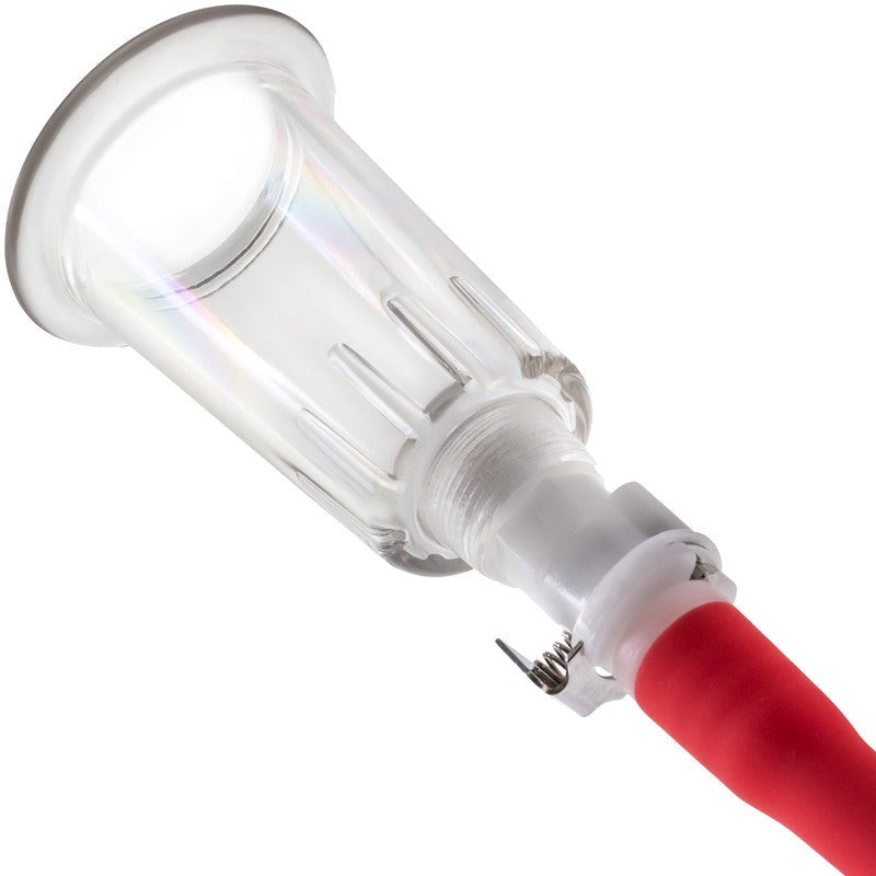 BDStyle Double Cup Nipple Pump with Intense Suction and Dual Stimulation - - Breast and Nipple Toys