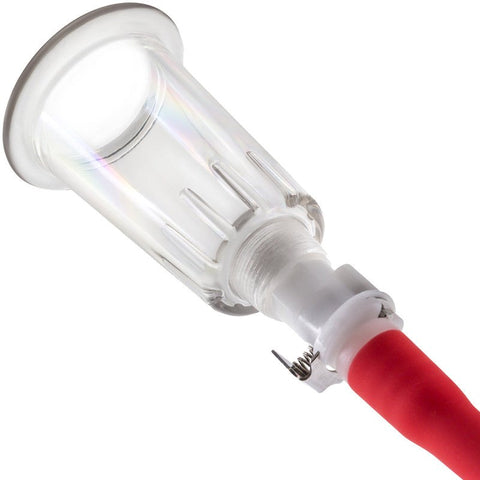 BDStyle Double Cup Nipple Pump with Intense Suction and Dual Stimulation - Breast and Nipple Toys
