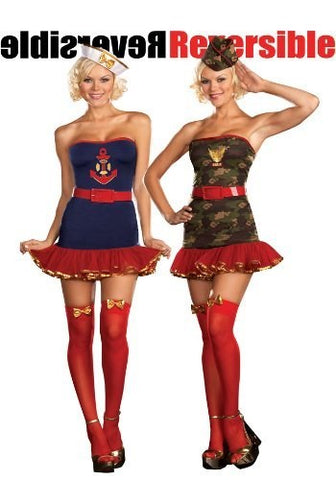 Dream Girl Lingerie Double Dutie Cutie Versatile 5 Piece Reversible - Fancy Dress Ups