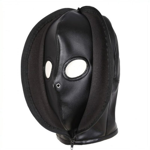 Double Layer Bondage Hood - Bondage Hoods