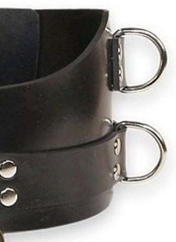 BDStyle Double Trouble Ladies Collar Heavy Premium BDSM Bondage Collar - Fancy Dress Ups