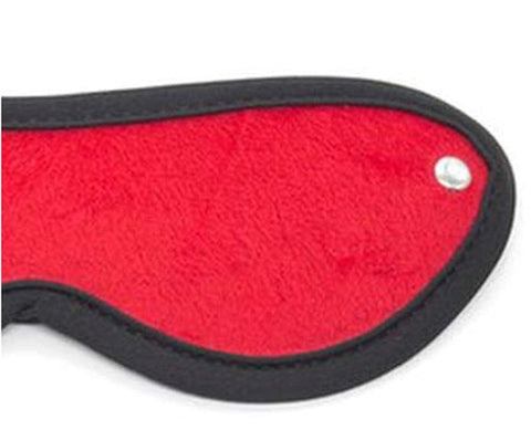 BDStyle Downy Fetish Play Blindfold Black And Red Sensory Deprivation - Fancy Dress Ups