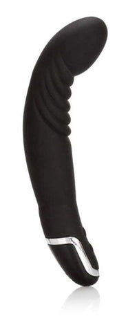 Dr. Joel Kaplan Silicone Ridged P Prostate Massager 8 Vibration Settings - Prostate Toys
