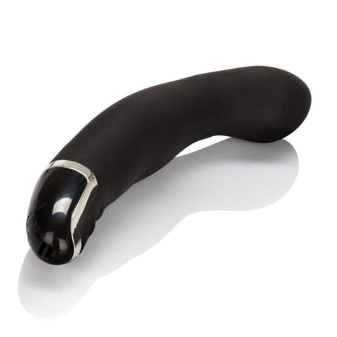 Dr. Joel Kaplan Silicone Smooth P Prostate Vibrator with 8 Functions - Prostate Toys