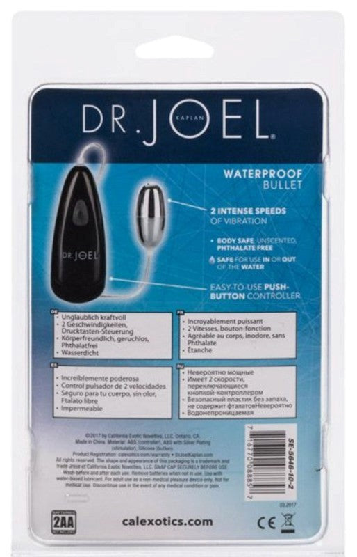 California Exotics Dr. Joel Kaplan Waterproof Bullet Vibrator Dual Speed - - Personal Massagers