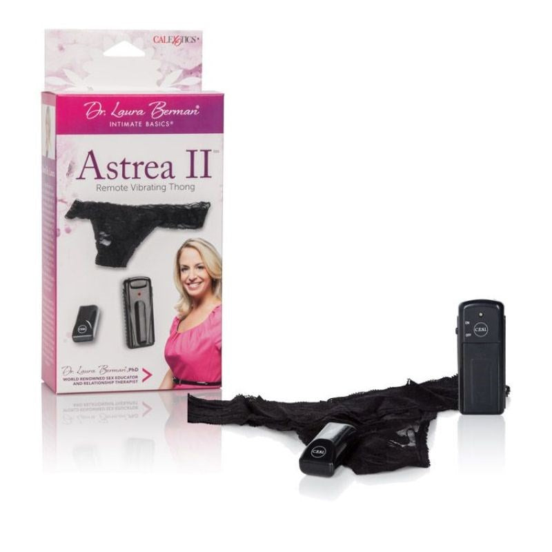 California Exotics Dr. Laura Berman Astrea II Remote Control Vibrating Thong - - Remote Control Vibrators