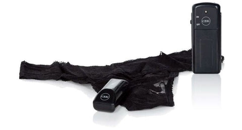 California Exotics Dr. Laura Berman Astrea II Remote Control Vibrating Thong - Remote Control Vibrators