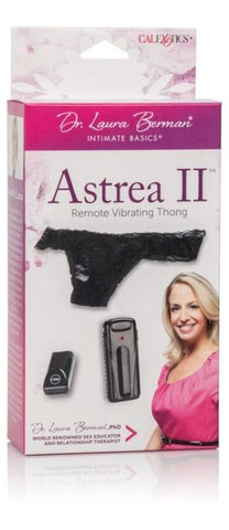 California Exotics Dr. Laura Berman Astrea II Remote Control Vibrating Thong - Remote Control Vibrators