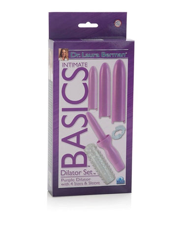 Dr. Laura Berman Dilators Set Of 4 Locking Sizes Plus Sleeve - Sex Kits