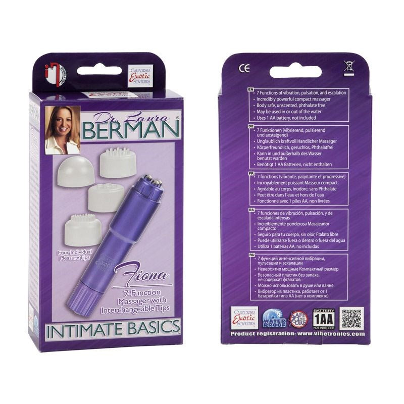 California Exotics Dr. Laura Berman Fiona 7 Function Clitoral Vibrator - - Personal Massagers