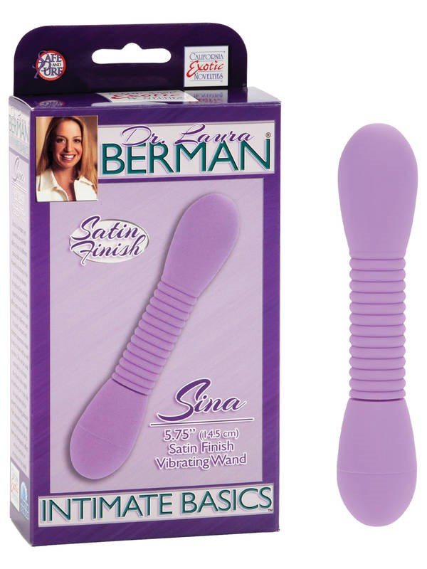 California Exotics Dr. Laura Berman Sina Vibrating Body Wand Massager - - Waterproof Vibrators