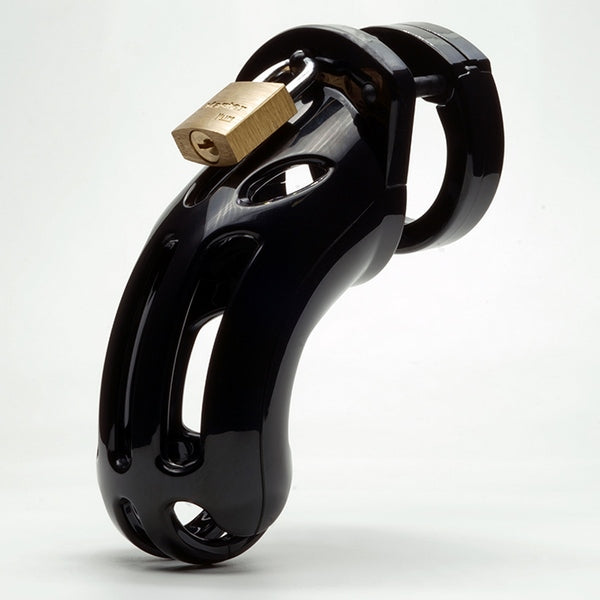 CB The Curve Black - Male Chastity Cock Cage Kit - - Male Chastity