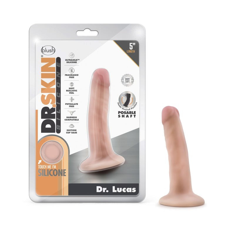 Blush Novelties Dr. Lucas Lifelike 5 Inch Silicone Dildo for Penetration - - Realistic Dildos