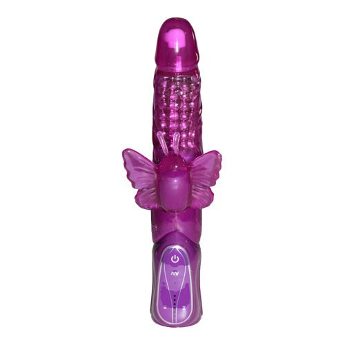 Dream 7 Butterfly Pearl Vibe - - Rabbit Vibrators