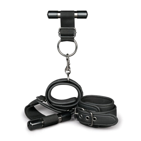 Easytoys Fetish Over the Door Wrist Cuffs Adjustable Bondage Restraints - Cuffs and Restraints