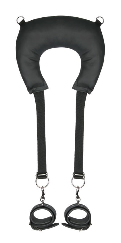 Easytoys Fetish Pillow & Ankle Cuffs Leg Strap - - Cuffs And Restraints