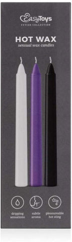 Easytoys Hot Wax Sensual Candles for Temperature Play and BDSM - Bath and Intimate Fragrances