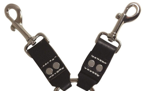 Sportsheets Edge Leather 4 Point Hog Tie BDSM Restraints Premium Leather - Cuffs and Restraints