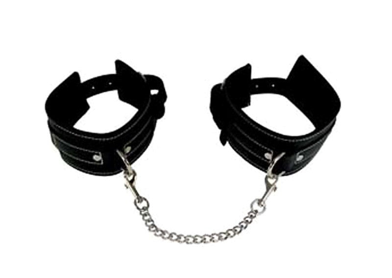Sportsheets Edge Leather Wrist Restraints Premium USA Handcrafted BDSM - Cuffs and Restraints