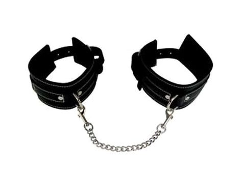 Sportsheets Edge Leather Wrist Restraints Premium USA Handcrafted BDSM - Cuffs and Restraints