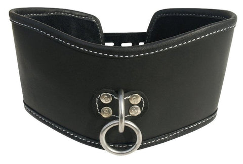 Sportsheets Edge Soft Leather Posture Collar Premium BDSM Restraint - Collars and Leads