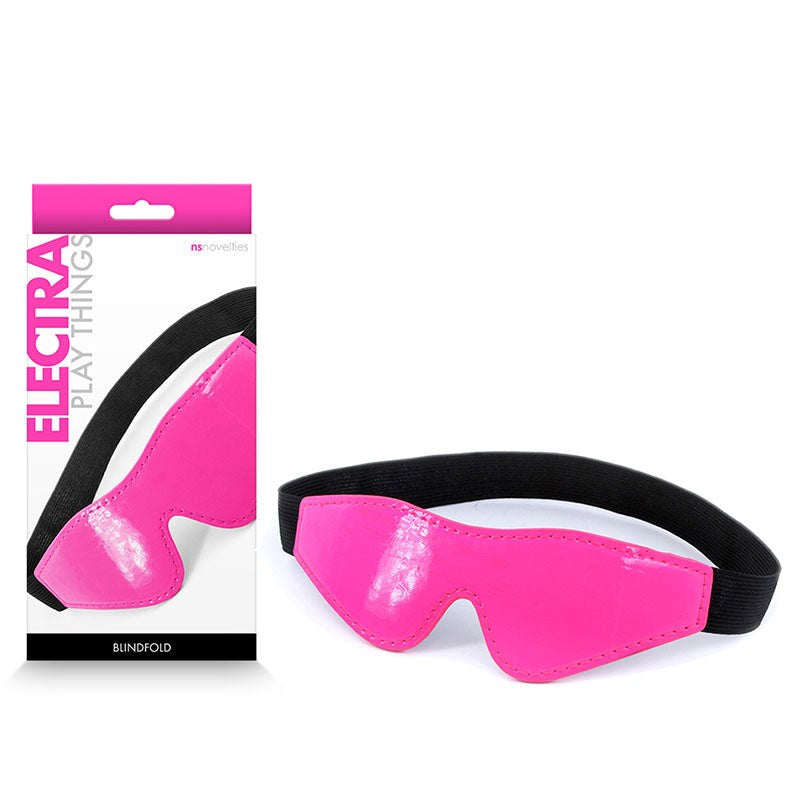 NS Novelties Electra Blindfold Pink Neoprene Sensory Deprivation Mask - - Masks And Blindfolds