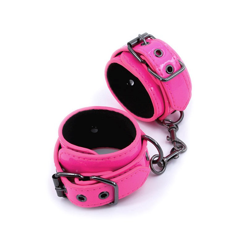NS Novelties Pleasure Enhancing Electra Wrist Cuffs with Built in Vibration - - Cuffs and Restraints