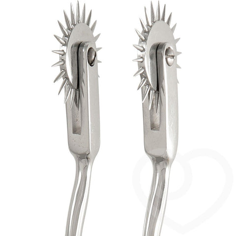 Electrastim Electro Double Wartenberg Pinwheel Dual Wheel Design - Electro Sex