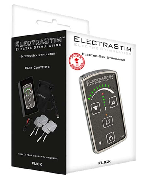 Electrastim Electro Flick Stimulator Pack Movement Control - - Electro Sex
