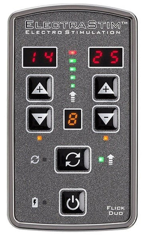 Electrastim Flick Duo Stimulator Multi Pack Dual Channel Electro Sex Toy - Electro Sex