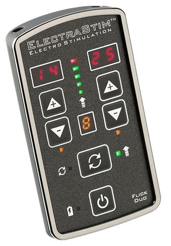 Electrastim Flick Duo Stimulator Multi Pack Dual Channel Electro Sex Toy - Electro Sex