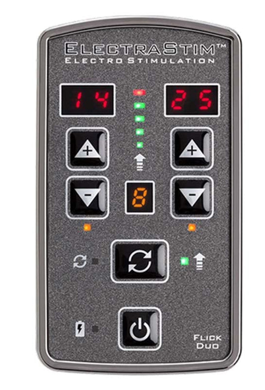 Electrastim Flick Duo EM80 Dual Channel Electro Stimulation Sex Toy - - Electro Sex