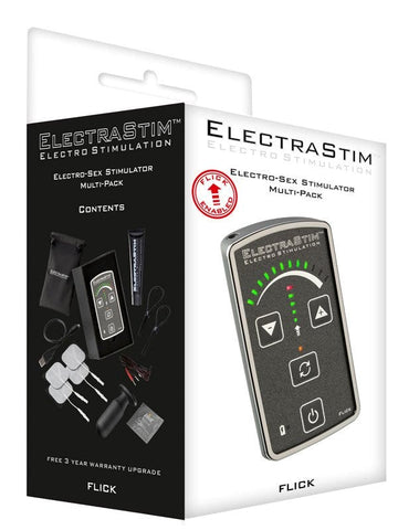 Electrastim Flick Stimulator Multi Pack Motion Controlled E Stim - Electro Sex