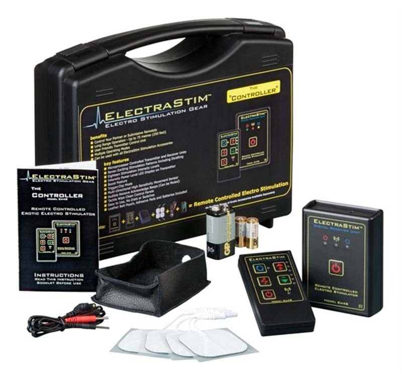 Electrastim Remote Controlled Stimulator Kit with Wireless E Stim Technology - - Electro Sex