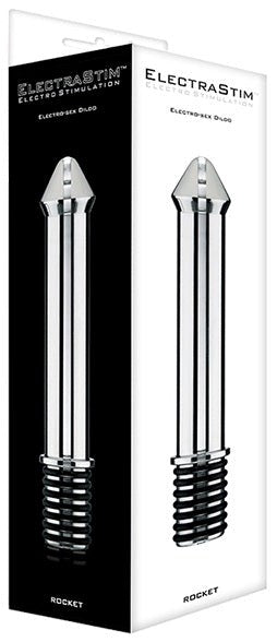 Electrastim Rocket Electro Dildo Marine Grade Aluminum Bi Polar E Stim - - Electro Sex