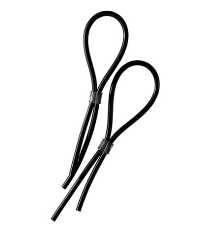 Electrastim Rubber Adjustable Cock and Scrotal Loops Electro Stimulation - Electro Sex