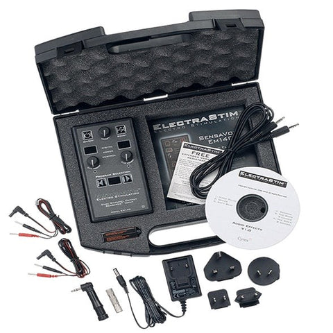 Electrastim Sensavox Dual Channel Electro Stimulation Power Box - Electro Sex
