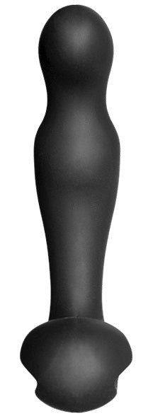 Electrastim Silicone Noir Sirius Electro Prostate Massager Quadri Polar Design - - Electro Sex