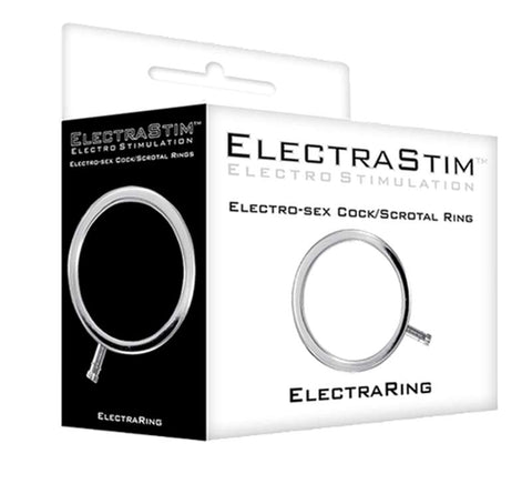 Electrastim Solid Metal Rings Conductive Penis Cock Ring - Electro Sex