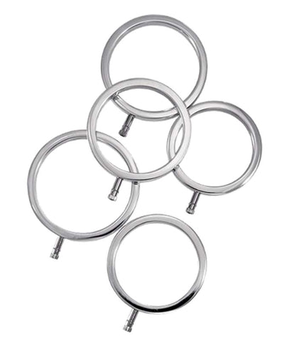 Electrastim Solid Metal Rings Conductive Penis Cock Ring - Electro Sex