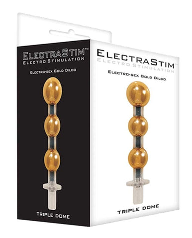 Electrastim Tripple Dome Vaginal Probe Three Conductive Zones - Electro Sex