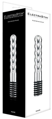 Electrastim Wave Electro Dildo Bi Polar Electrode Aluminum Sex Toy - Electro Sex