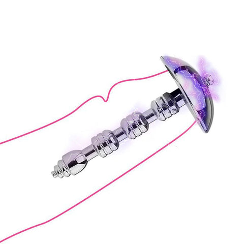 BDStyle Electric Shock Penis Plug With Cover Electrostimulation Urethral Sex Toy - Penis Plugs