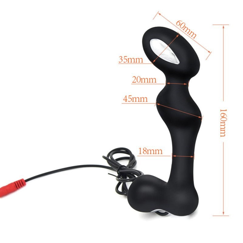 BDStyle Electric Shock Prostate Massager with Dual Stimulation Technology - - Electro Sex