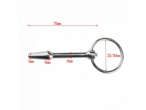 BDStyle Electric Tunnel Penis Plug with Secure Harness System - Electro Sex
