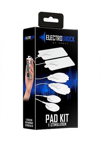 Shots Toys Electroshock Pad Kit Multi Pad Electrostimulation System - Electro Sex